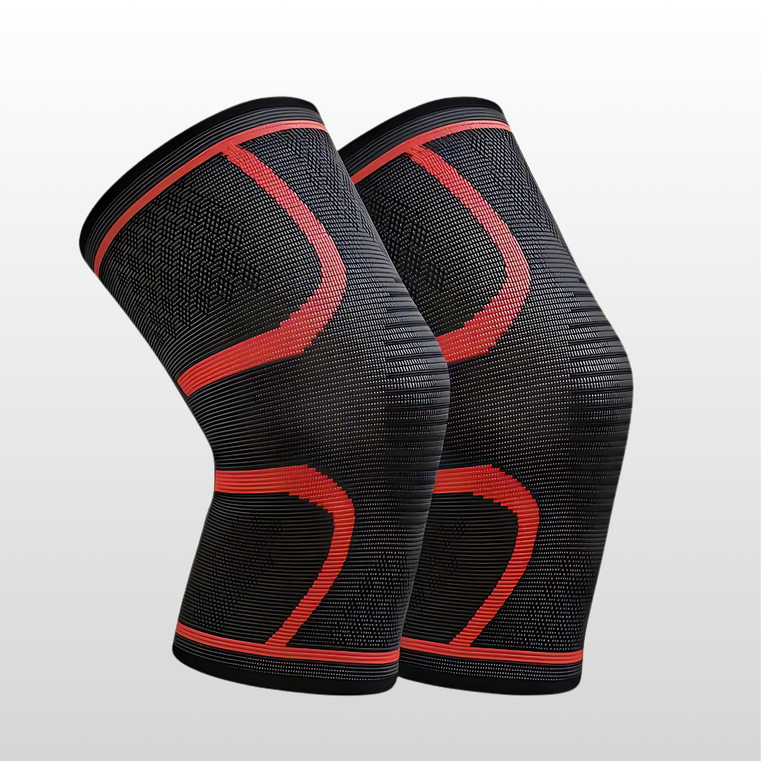 2pcs Anti-Slip Elastic Knee Brace Compression Sleeves
