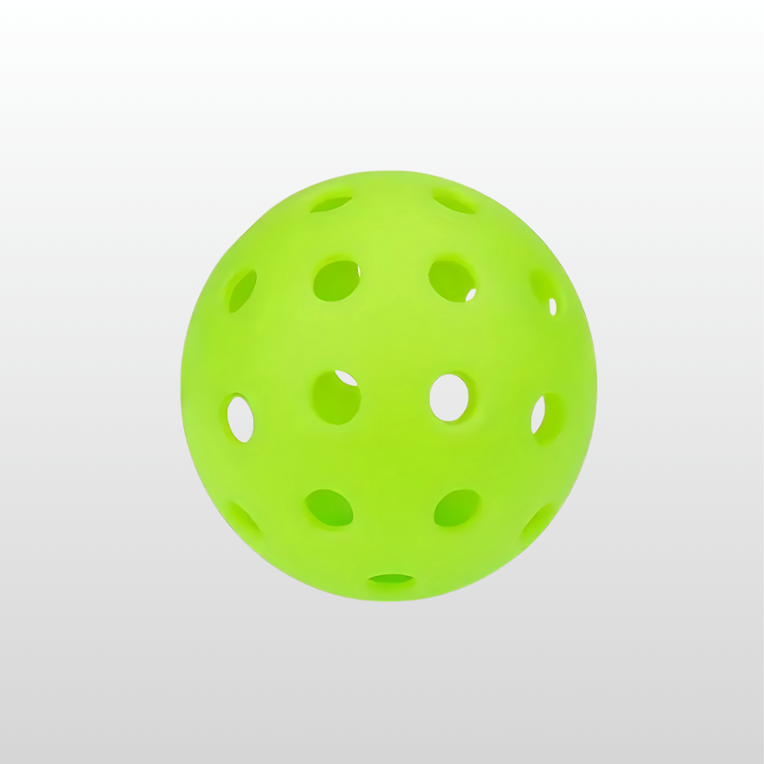 Heavy-Duty Outdoor Pickleballs - 12-Pack Pro Practice Set