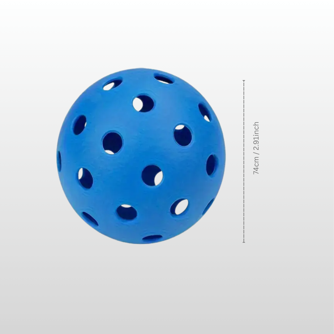 Heavy-Duty Outdoor Pickleballs - 12-Pack Pro Practice Set