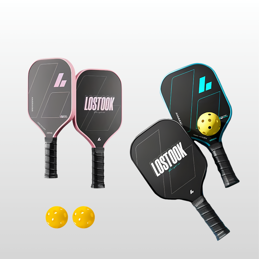 Complete Beginner Set: Lightweight Glass Fiber Paddle & 2 Balls