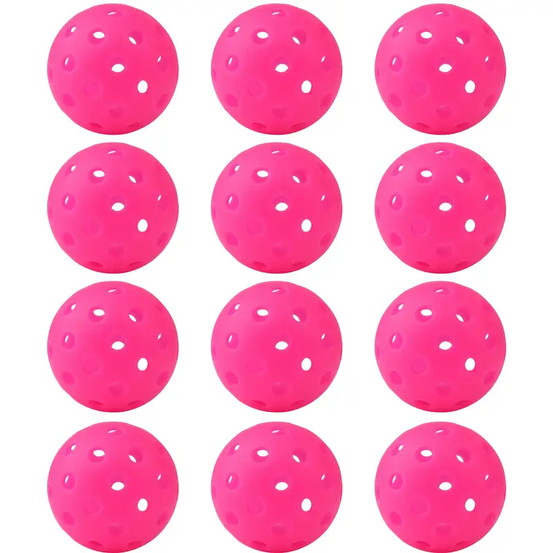 Outdoor Pickleball Balls with Storage Net Bag, Australia Pickleball