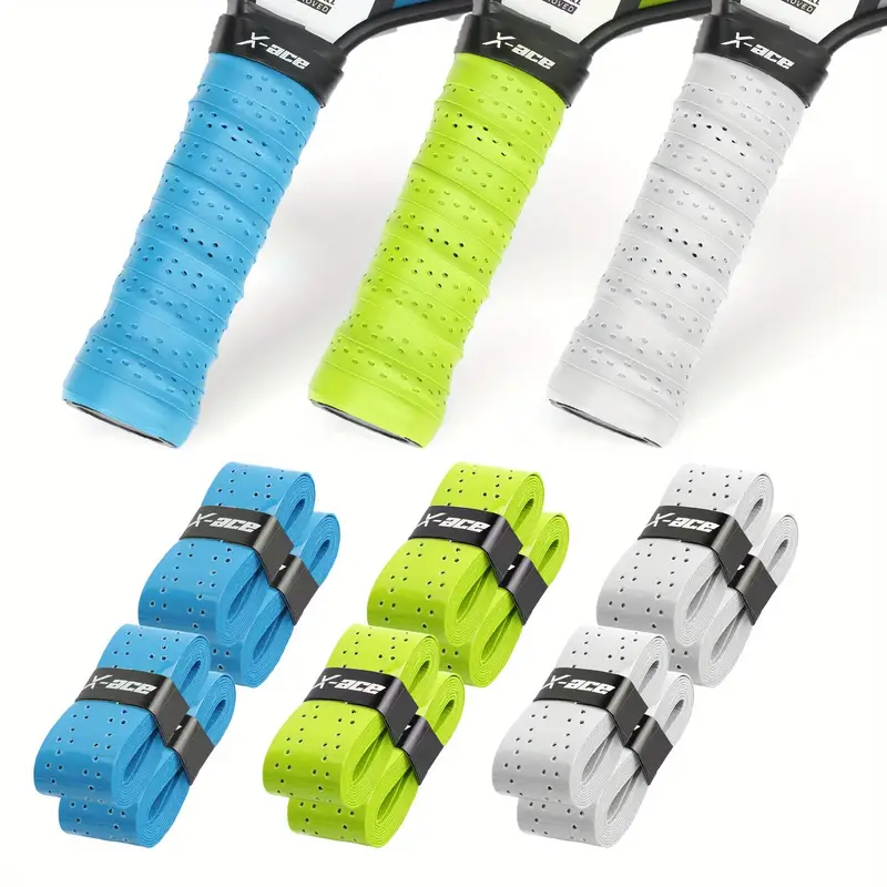 12pcs Perforated Pickleball Paddle Overgrips