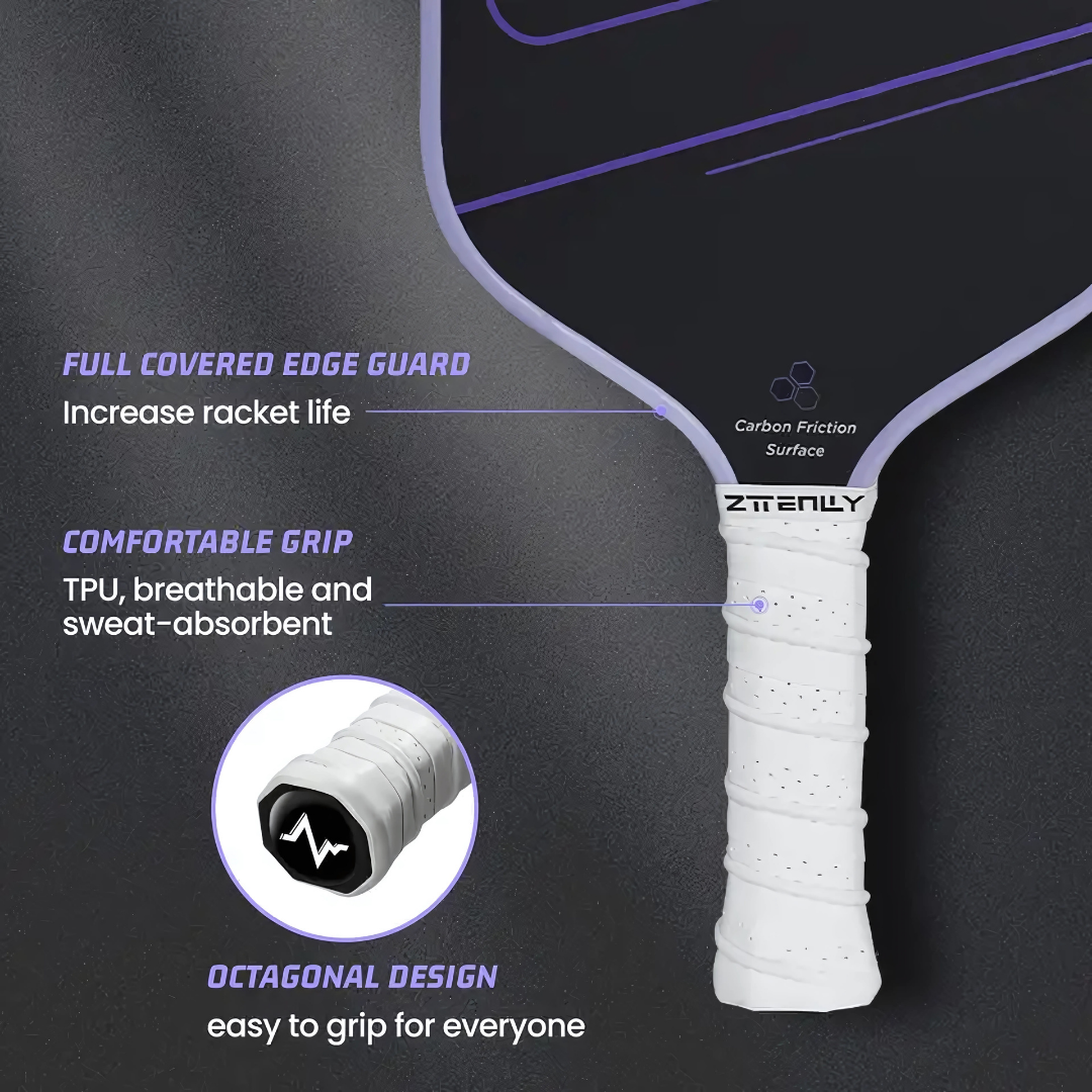 2Pack Premium T700 Carbon Fiber Pickleball Paddle - USAPA Standard