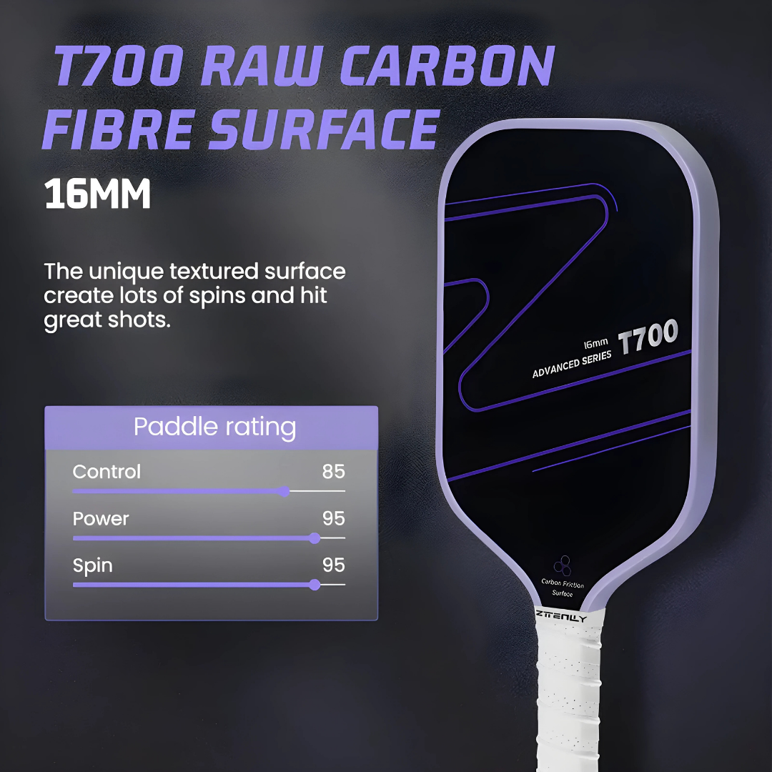 2Pack Premium T700 Carbon Fiber Pickleball Paddle - USAPA Standard