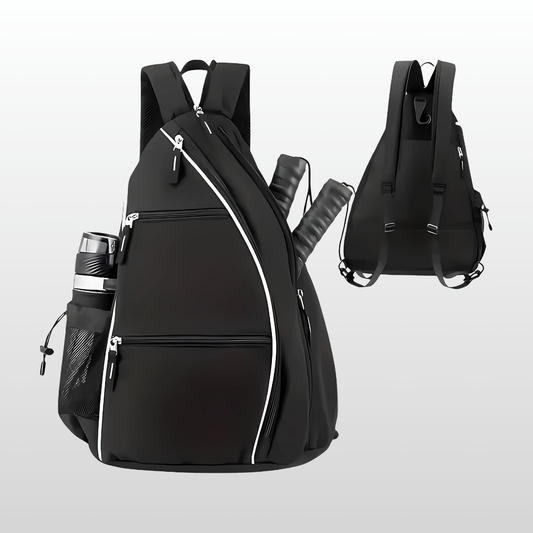 Pro Organizer Pickleball Bag – Padded Compartment, Hydration Pocket & Adjustable Strap