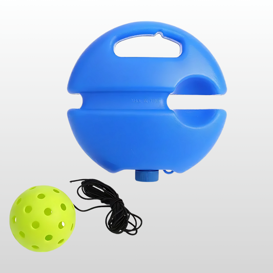 High-Elasticity ABS Pickleball Rebound Trainer - Solo Practice Ball for Indoor/Outdoor, Beginner-Friendly