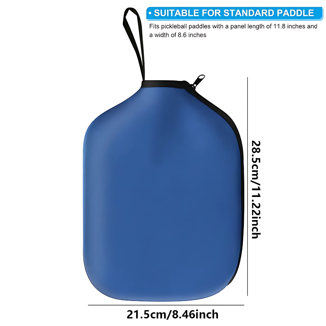 Pickleball Paddle Cover - Durable Chloroprene Rubber Protection, Zippered & Machine Washable