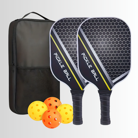Premium Graphite Carbon Pickleball Paddle Set with Honeycomb Core