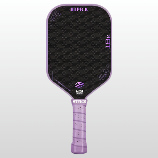 HTPICK USAPA Approved High Quality - Electric Surface Technology Cloth Pattern Enhanced Strength and Feel Pickleball Racket