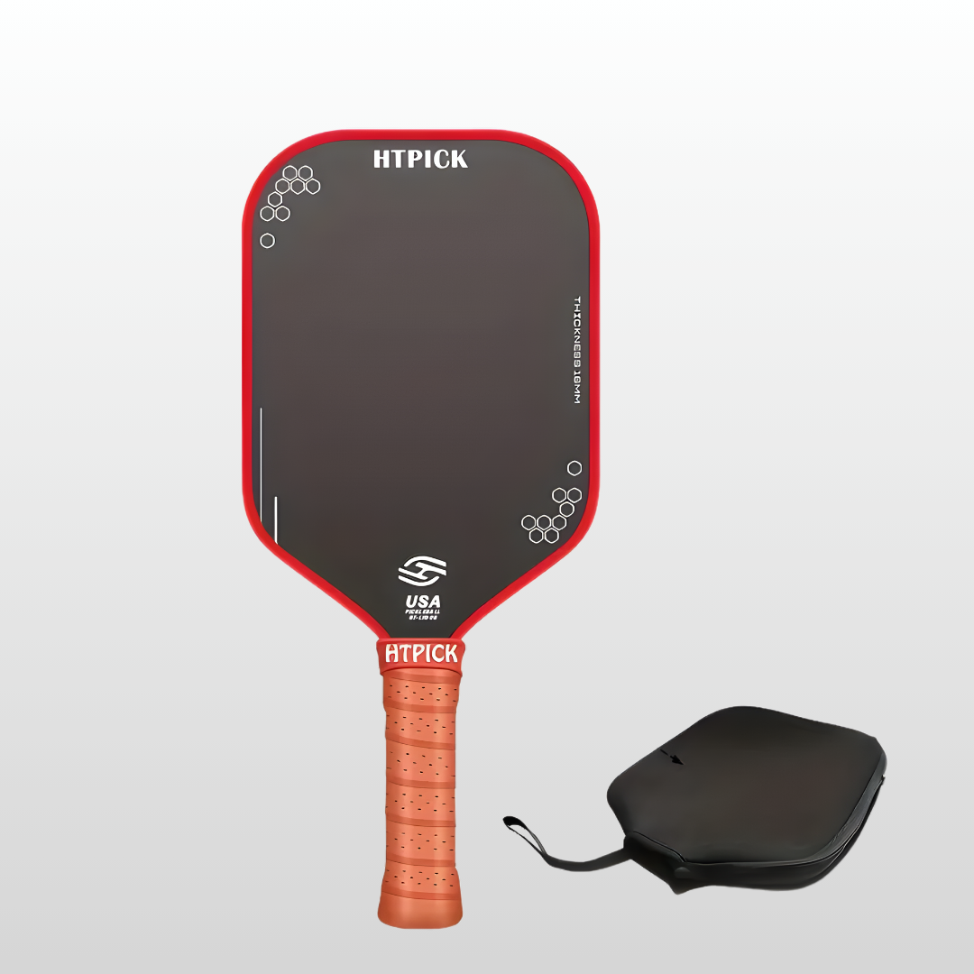 HTPICK Professional Pickleball Paddle - 16MM T700 Textured Carbon Fiber Racket