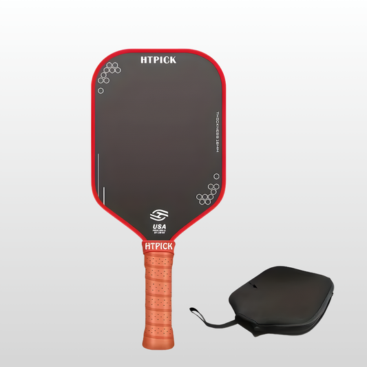 HTPICK Professional Pickleball Paddle - 16MM T700 Textured Carbon Fiber Racket