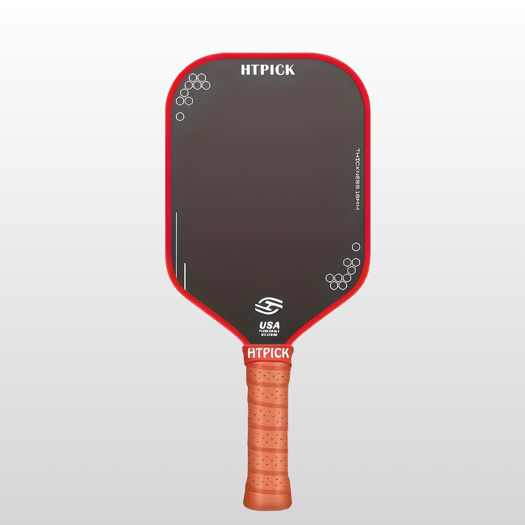 HTPICK Professional Pickleball Paddle - 16MM T700 Textured Carbon Fiber Racket