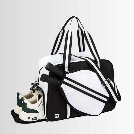 Tournament-Ready Pickleball Bag: Dual-Zone Storage & Ergonomic Shoulder Strap