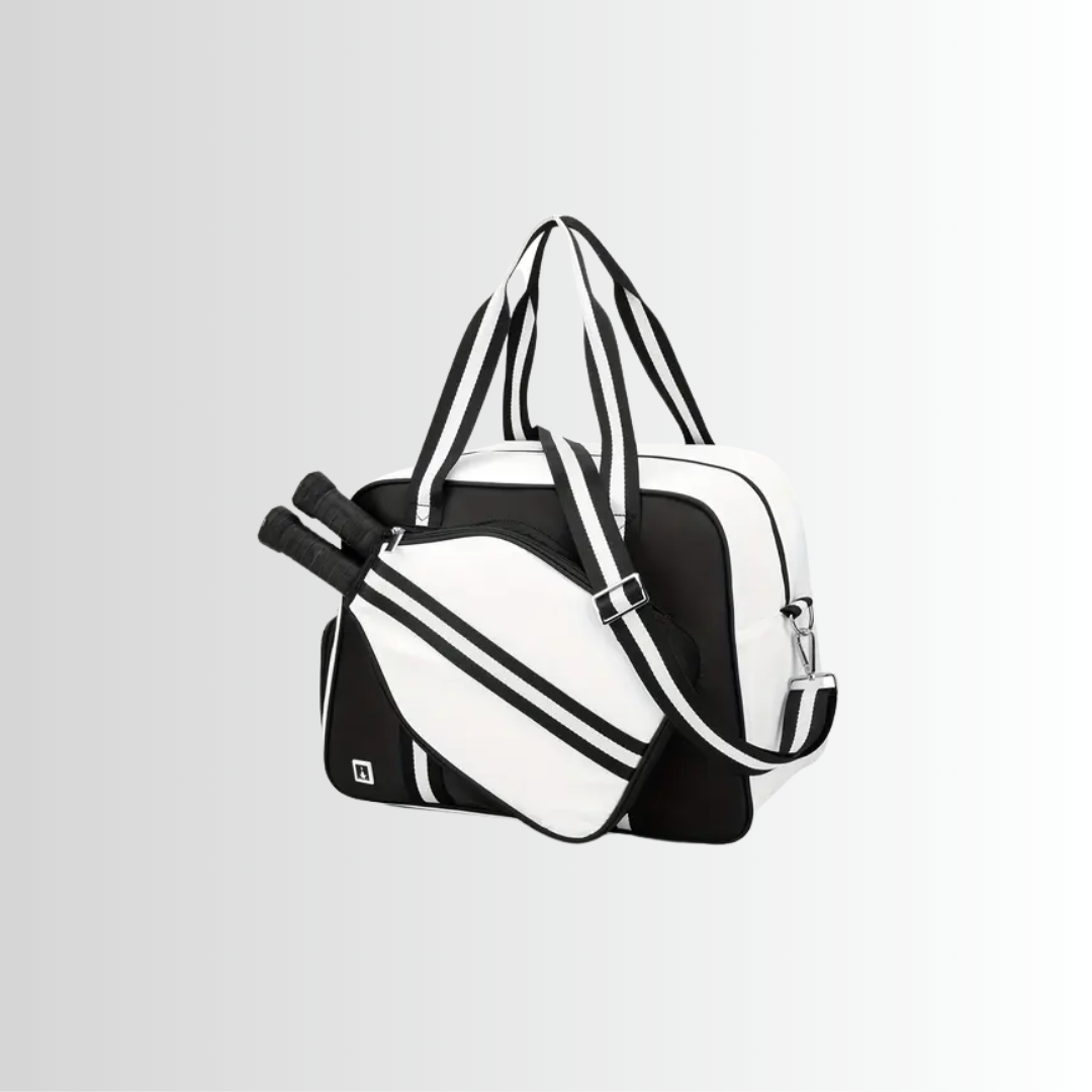 Tournament-Ready Pickleball Bag: Dual-Zone Storage & Ergonomic Shoulder Strap