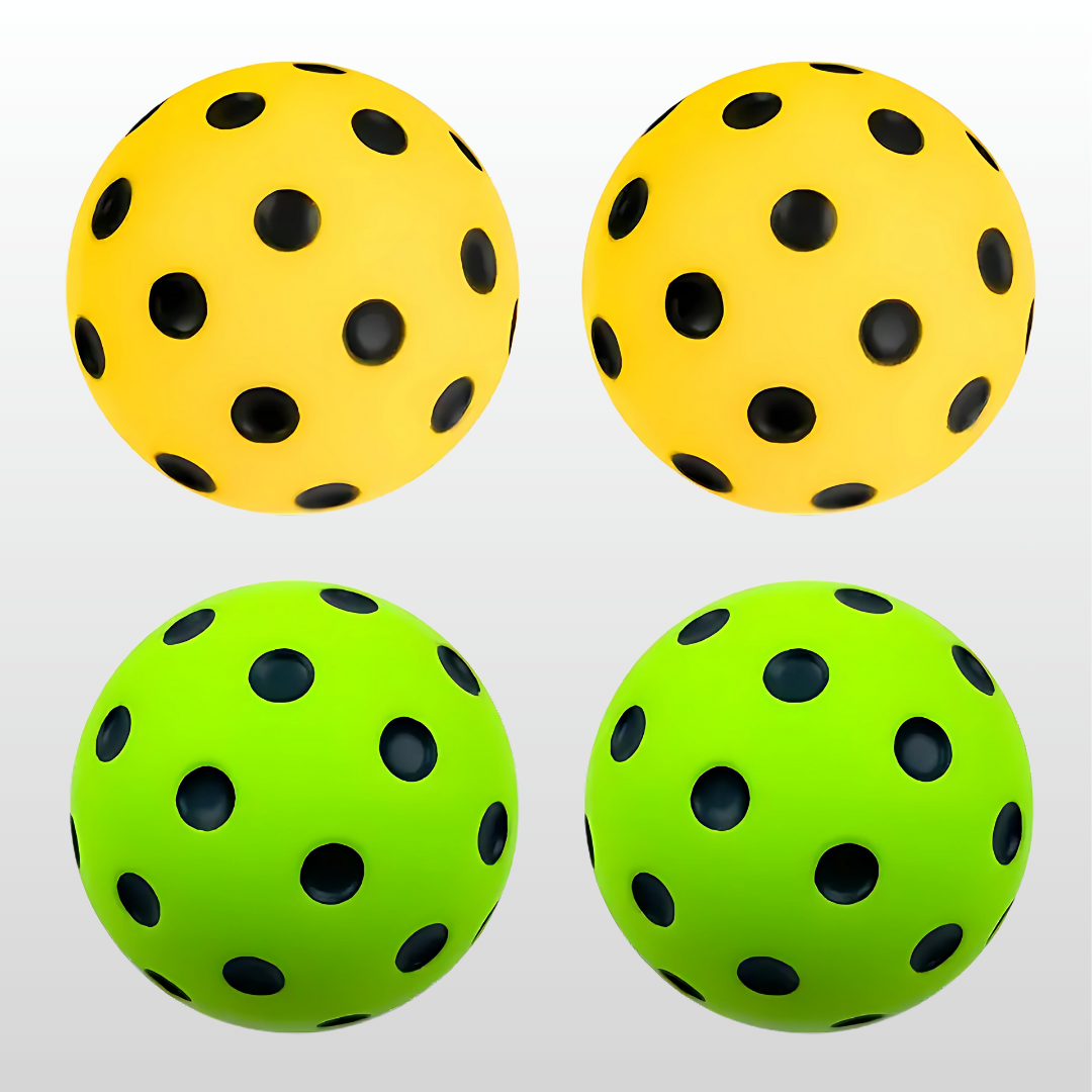 2pcs Quiet Pickleball Balls