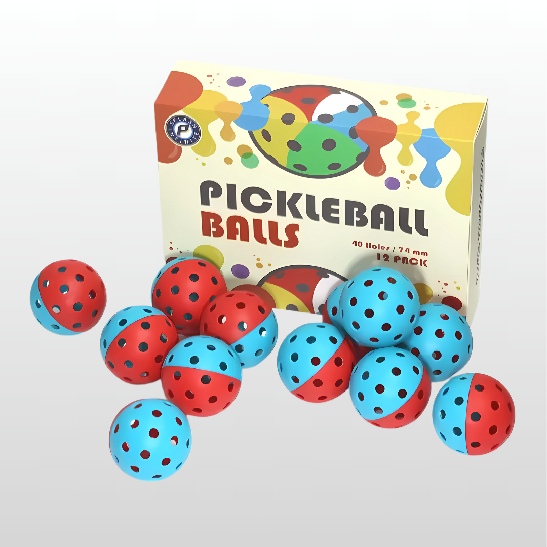 12pcs PickleBall Balls - Two Colors Combined