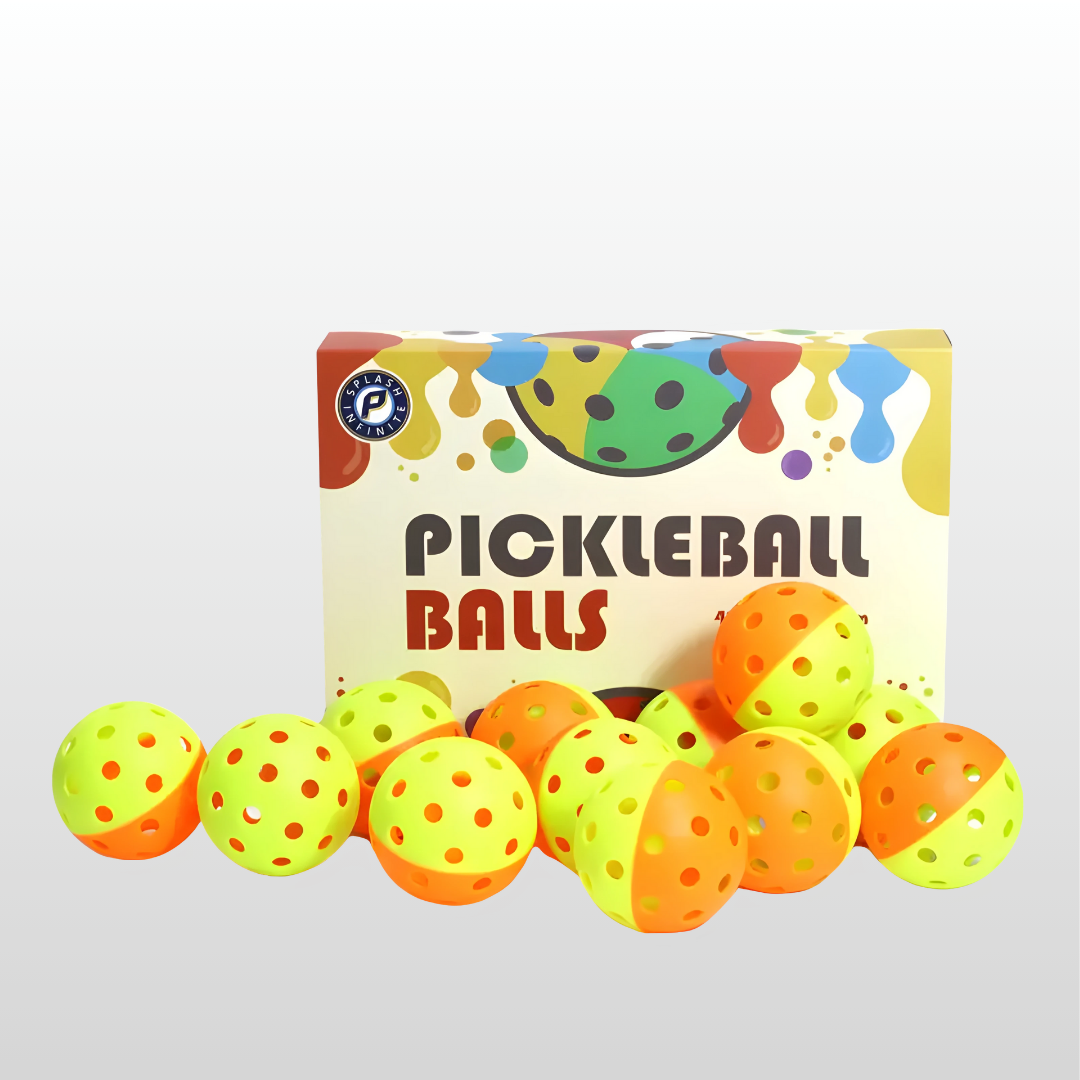 12pcs PickleBall Balls - Two Colors Combined