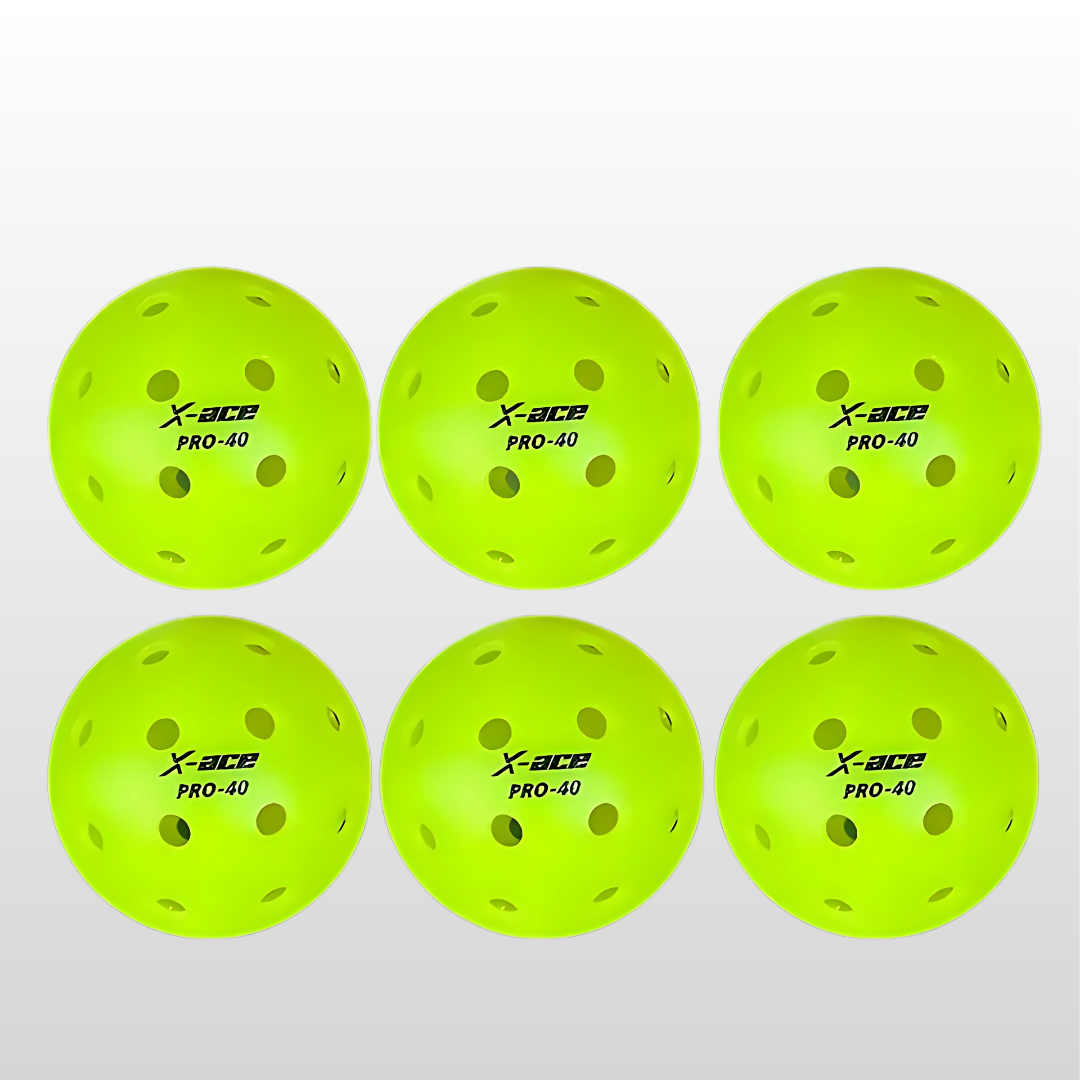 X-ACE 40 PRO Pickleballs (6/12pcs)