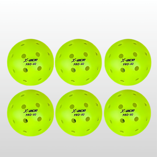 X-ACE 40 PRO Pickleballs (6/12pcs)