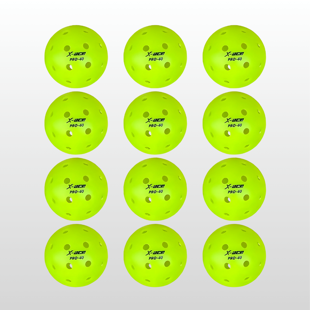 X-ACE 40 PRO Pickleballs (6/12pcs)