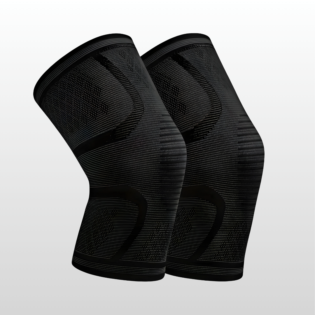 2pcs Anti-Slip Elastic Knee Brace Compression Sleeves