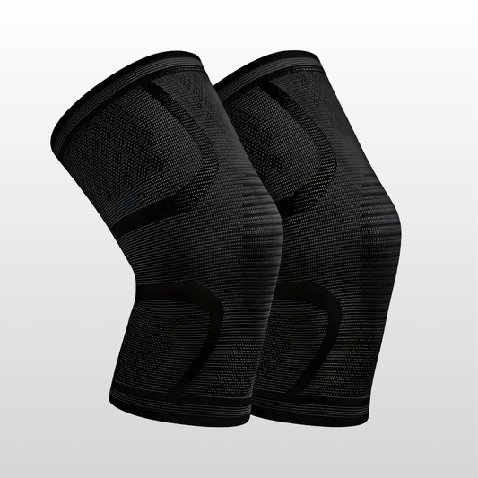 2pcs Anti-Slip Elastic Knee Brace Compression Sleeves