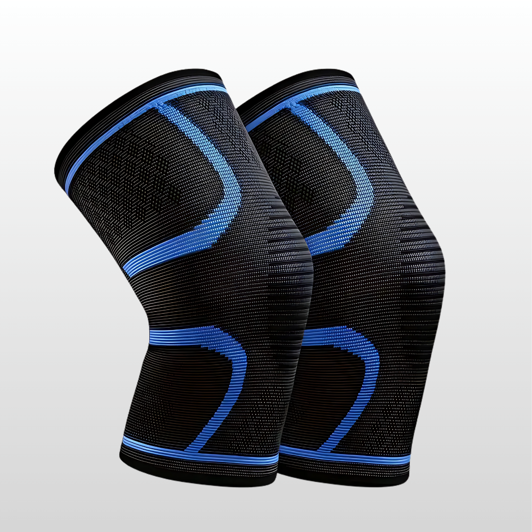 2pcs Anti-Slip Elastic Knee Brace Compression Sleeves