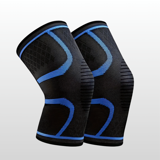 2pcs Anti-Slip Elastic Knee Brace Compression Sleeves