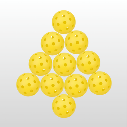 Professional-Grade 11 Pack Pickleballs