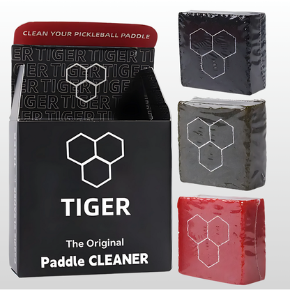 Tiger Pickleball Paddle Eraser - Hexagonal Rubber Cleaner