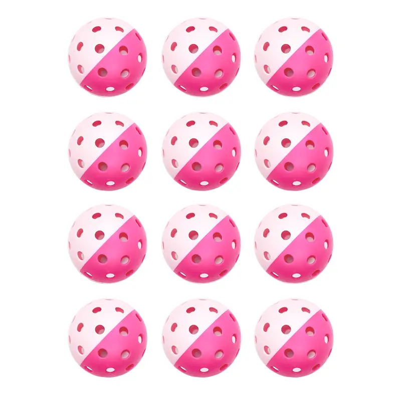 12pcs PickleBall Balls - Two Colors Combined