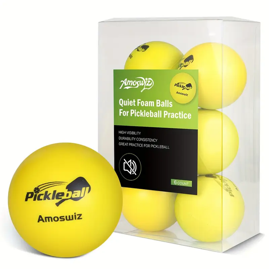 Quiet Foam Pickleballs for Indoor & Outdoor Play