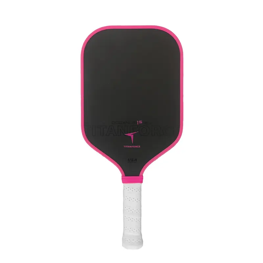 Professional-Grade T800 Carbon Fiber Paddle: 16mm Core for Elite Spin & Control