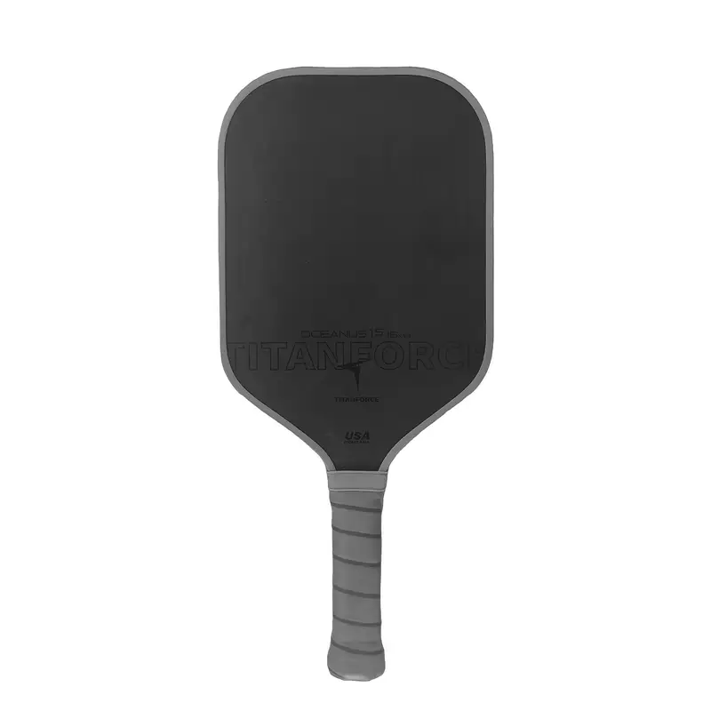 Professional-Grade T800 Carbon Fiber Paddle: 16mm Core for Elite Spin & Control