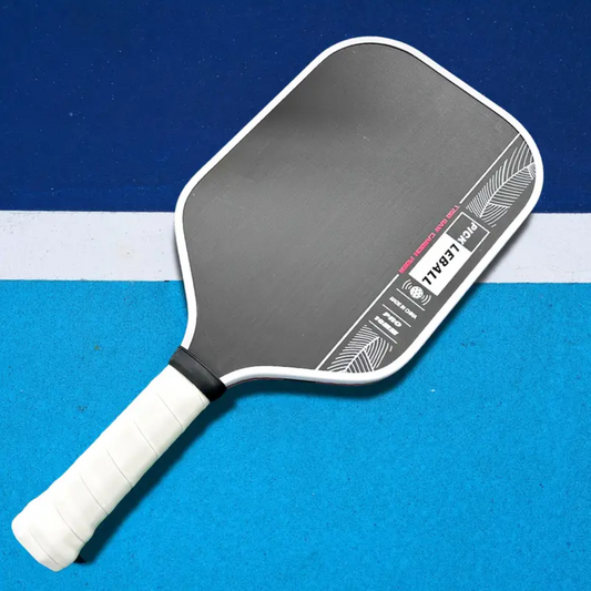Pro 16mm Honeycomb Paddle - Textured Carbon Surface for Ultimate Spin & Control