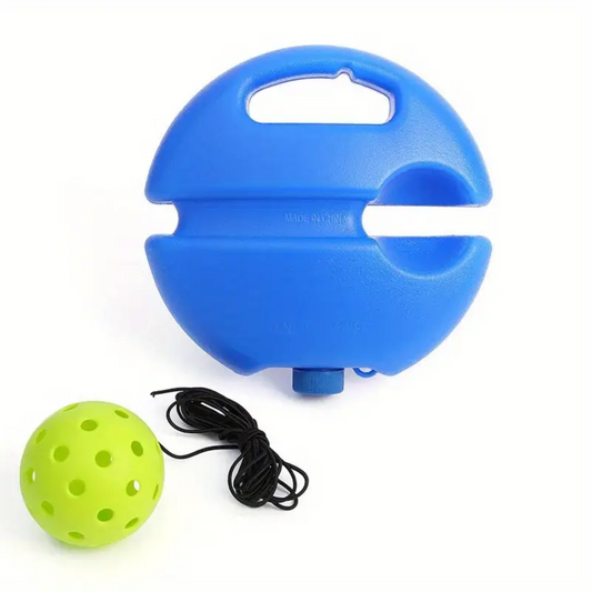 High-Elasticity ABS Pickleball Rebound Trainer - Solo Practice Ball for Indoor/Outdoor, Beginner-Friendly