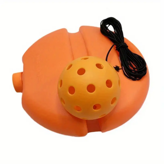 High-Elasticity ABS Pickleball Rebound Trainer - Solo Practice Ball for Indoor/Outdoor, Beginner-Friendly