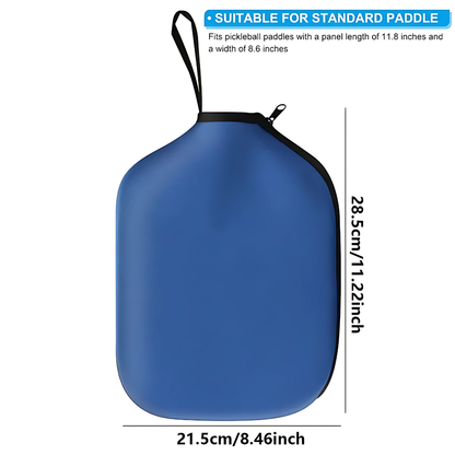 Pickleball Paddle Cover - Durable Chloroprene Rubber Protection, Zippered & Machine Washable