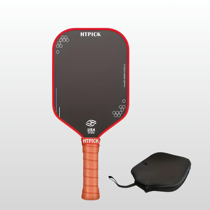 HTPICK Professional Pickleball Paddle - 16MM T700 Textured Carbon Fiber Racket
