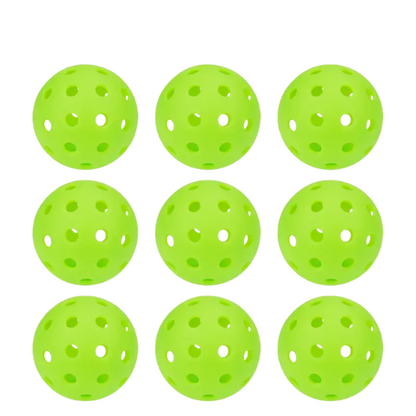 Open Indoor Pickleballs, Durable Plastic, Australia Pickleball