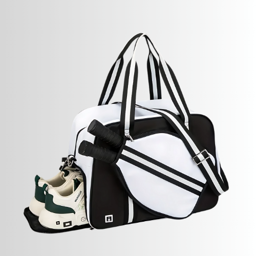 Tournament-Ready Pickleball Bag: Dual-Zone Storage & Ergonomic Shoulder Strap