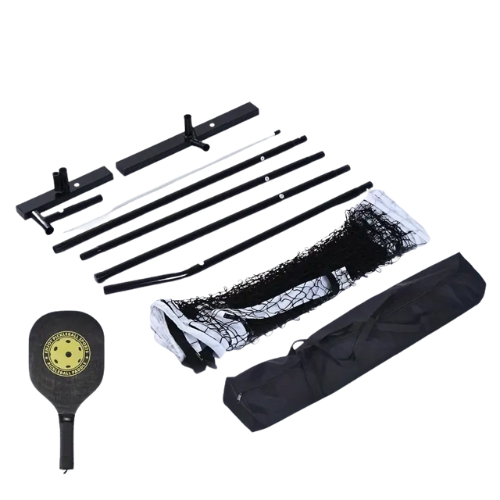22ft Portable Pickleball Net Set with 4 Paddles, 4 Balls & Carrying Bag, Australia Pickleball