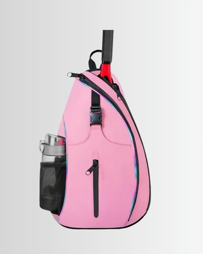 Pro Organizer Pickleball Bag – Padded Compartment, Hydration Pocket & Adjustable Strap