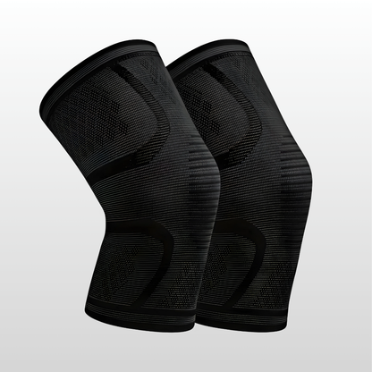 2pcs Anti-Slip Elastic Knee Brace Compression Sleeves