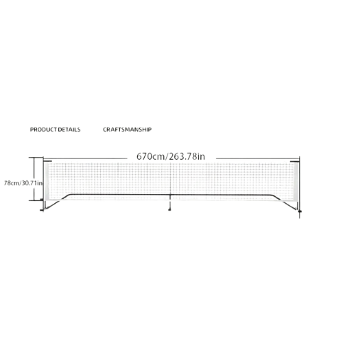 Waterproof Pickleball Net, Austraia Pickleball